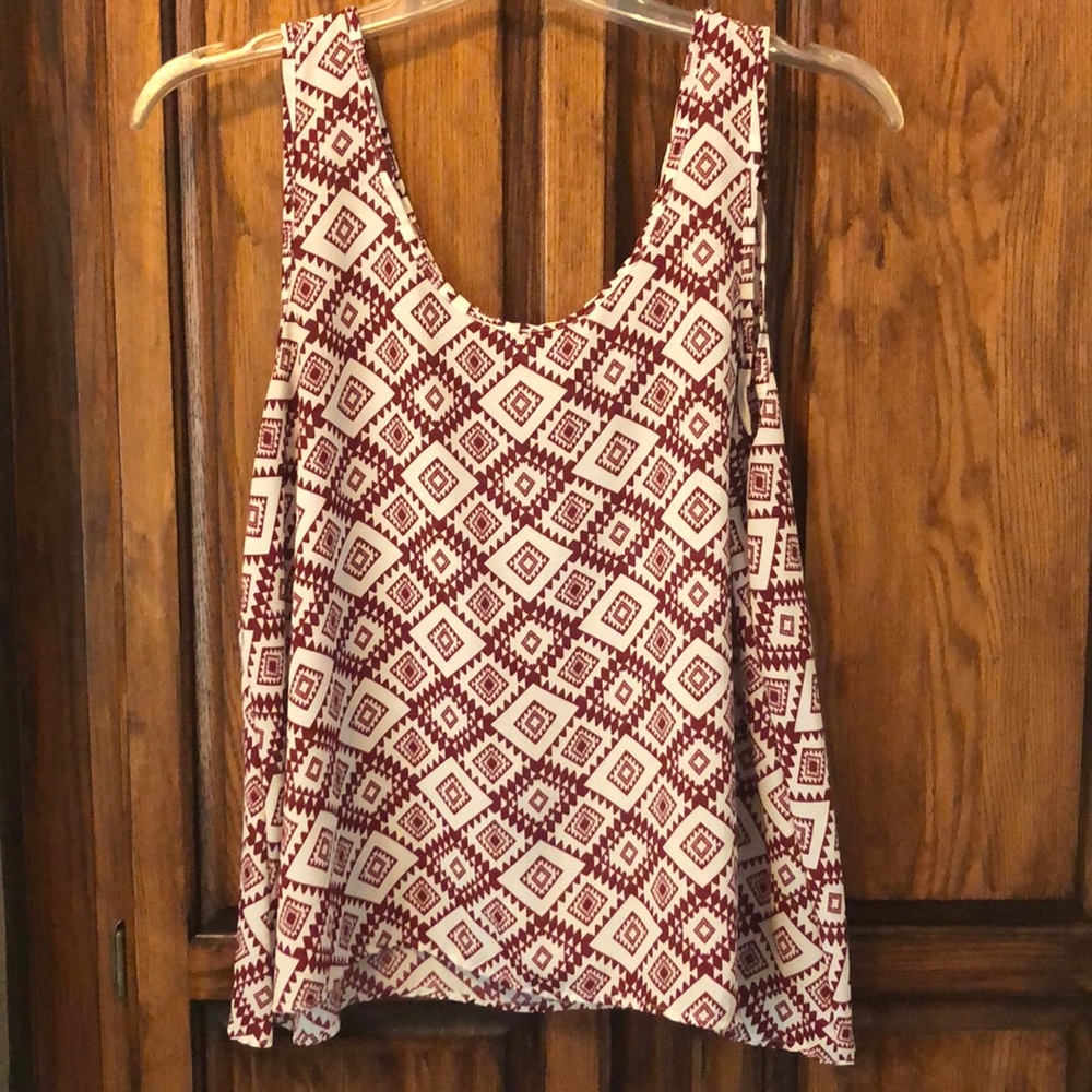 Red + White Summer Tank!